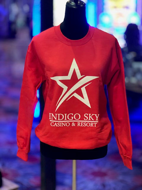 Indigo Sky Logo Crew Neck Sweatshirt