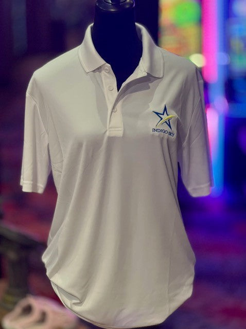Lightweight polo-Indigo Sky